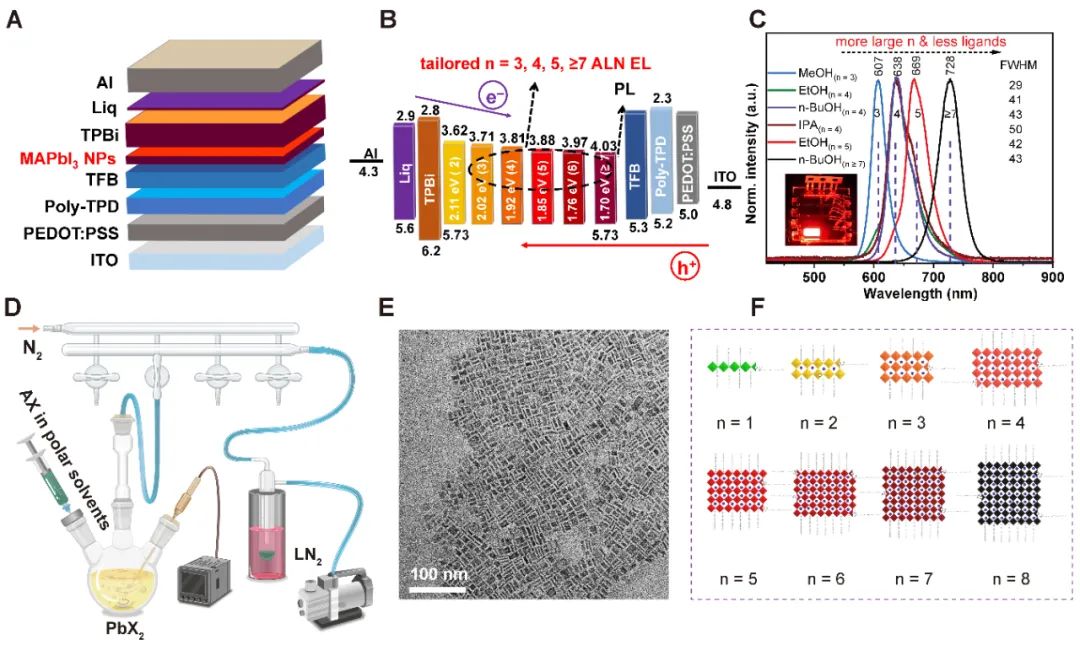 快速退火爐 量子點LEDs